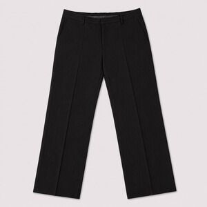 Express Design Studio Director Pants Mens 36x30 Black Pinstripe